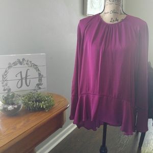 Purple blouse